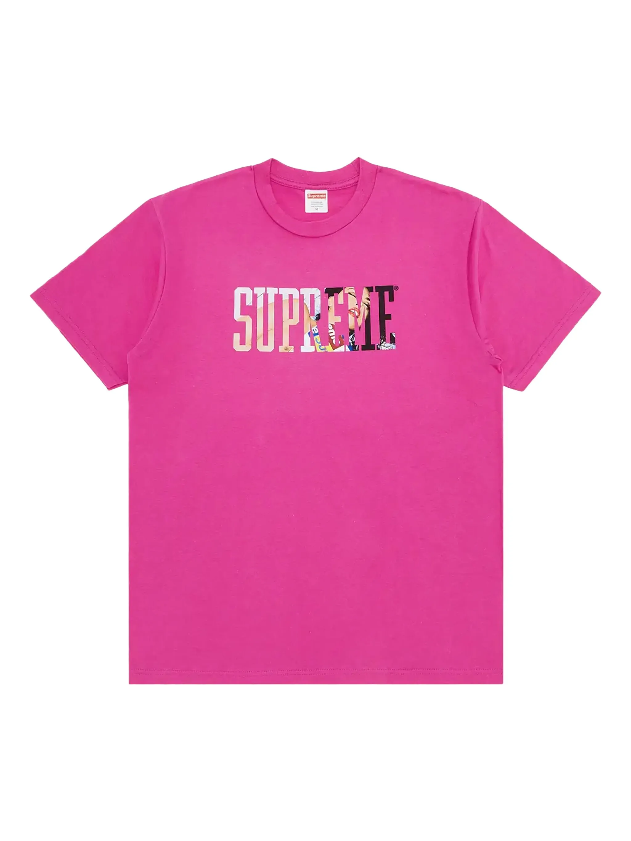 

Футболка Tera Patrick с фотопринтом Supreme, розовый