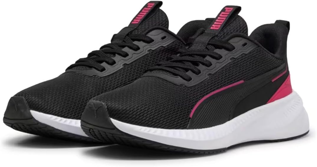 Кроссовки PUMA Unisex-Adult Flyer Lite 3, черный/розовый — фото 2