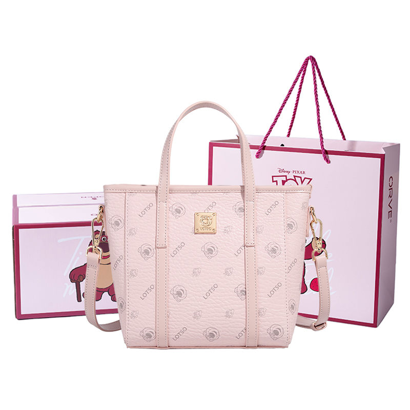 

Disney Сумка через плечо из ткани серии Strawberry Bear, Pink[Lotso Box+Shopping Bag]