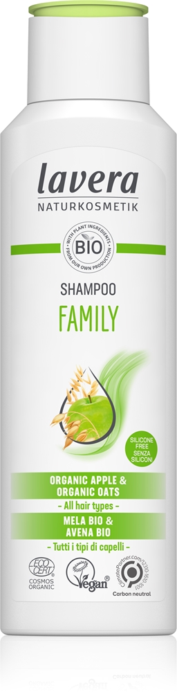 

Семейный ультрамягкий шампунь для всей семьи Lavera, 250 мл