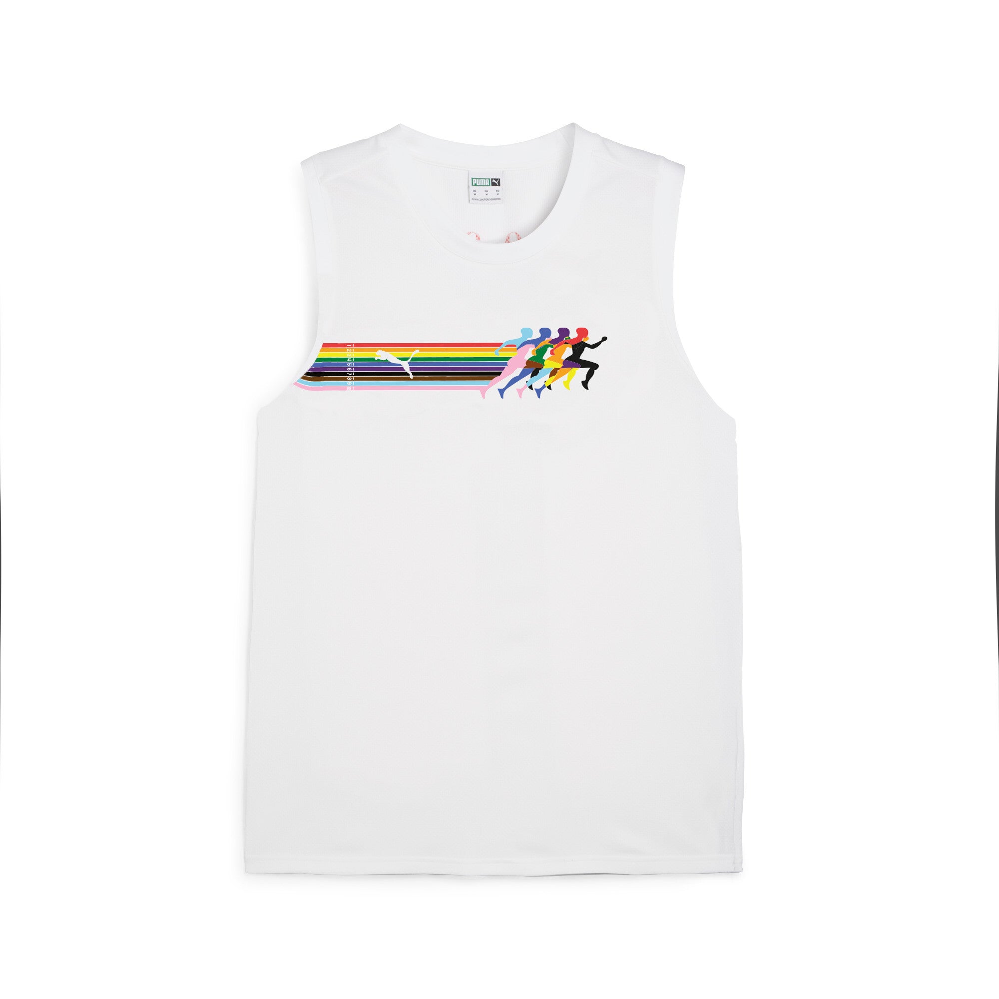 

Майка PUMA Men's LOVE MARATHON Mesh, белый