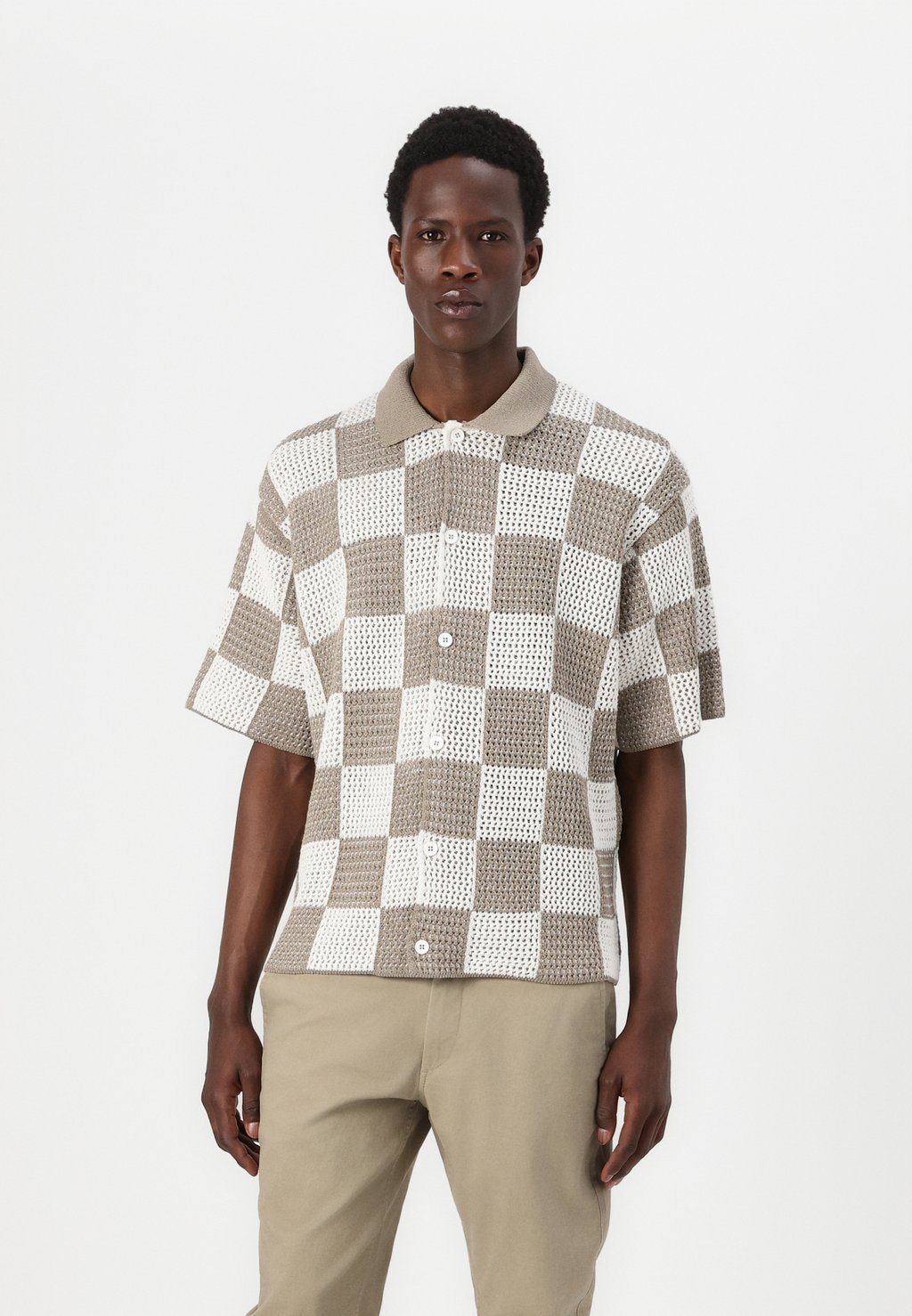 

Кардиган JCOATHLETICO Jack & Jones, серо-коричневый