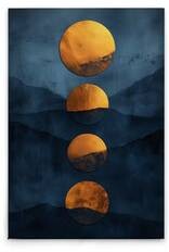 

Картина на холсте A.S. Création Indigo Sunset цвет blaugold