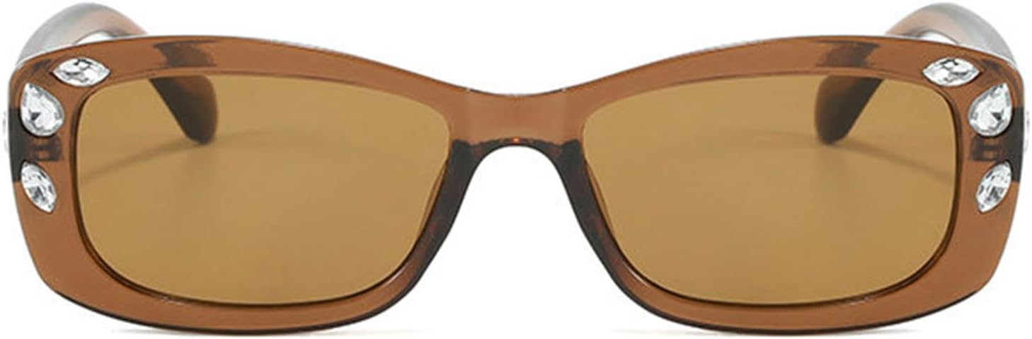 

Солнцезащитные очки Willochra прямоугольной формы со стразами для женщин, ретро-стиль, овальная оправа с кристаллами и бриллиантами, очки для костюмированных вечеринок 2024 года, C5