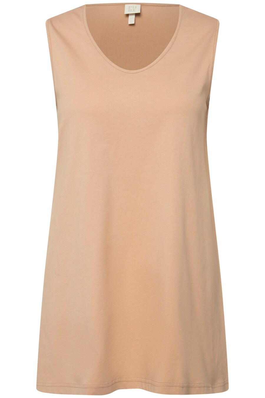 

Классический топ Ulla Popken Shirt, бежевый