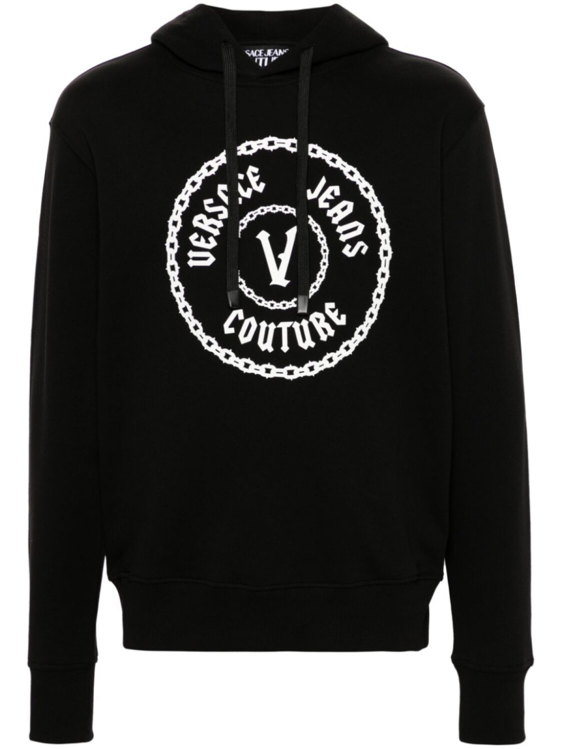 

Versace Jeans Couture худи с логотипом, черный