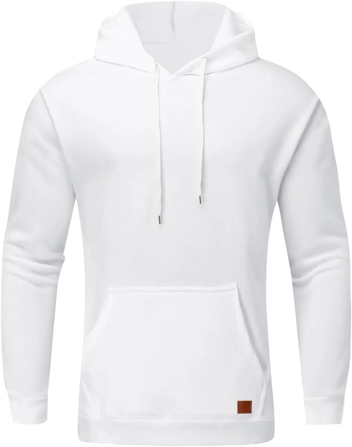 

Мужской худи с капюшоном на шнурке, однотонное, для тренировок LGHLMCL