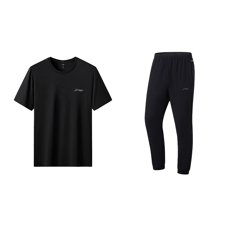 

LINING Повседневная спортивная одежда унисекс черная