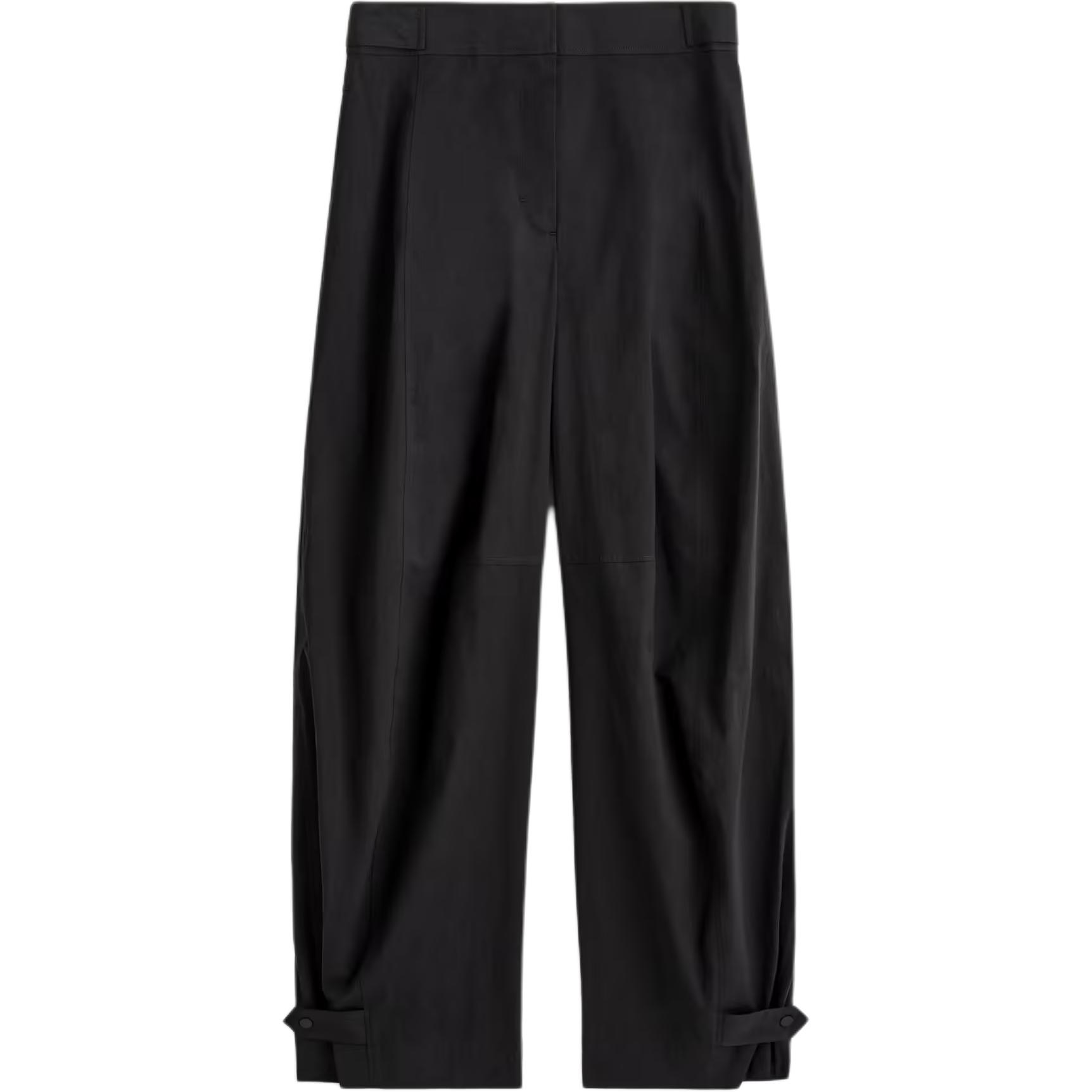 

Женские повседневные брюки черного цвета COS, черный