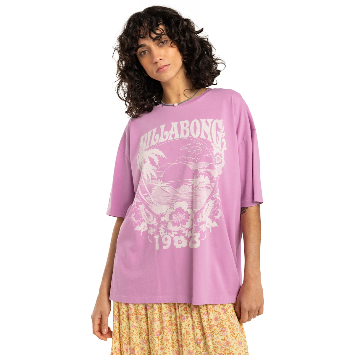 

Женская футболка Billabong Sweet Ride, фиолетовый