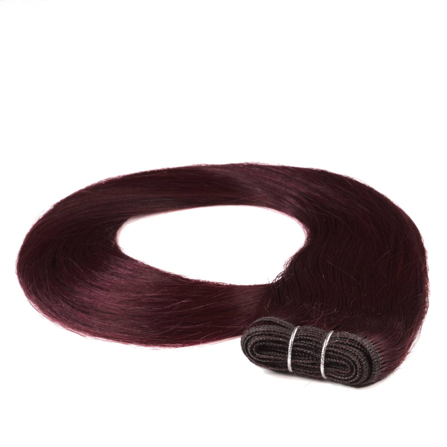 

Накладные волосы tresse extensions echthaar #55/66 hellbraun intensiv violett-intensiv 100g Hair2Heart, количество 1 шт.