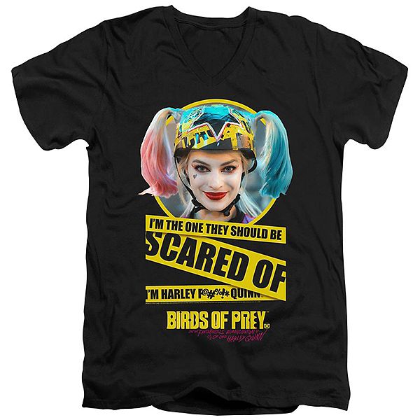 

Футболка с коротким рукавом Birds of prey scared Licensed Character