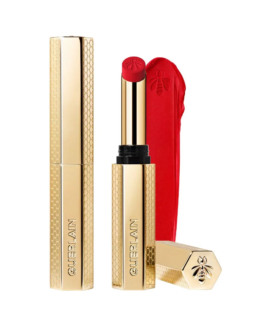 Помада KissKiss с медом Guerlain, 510 petal red