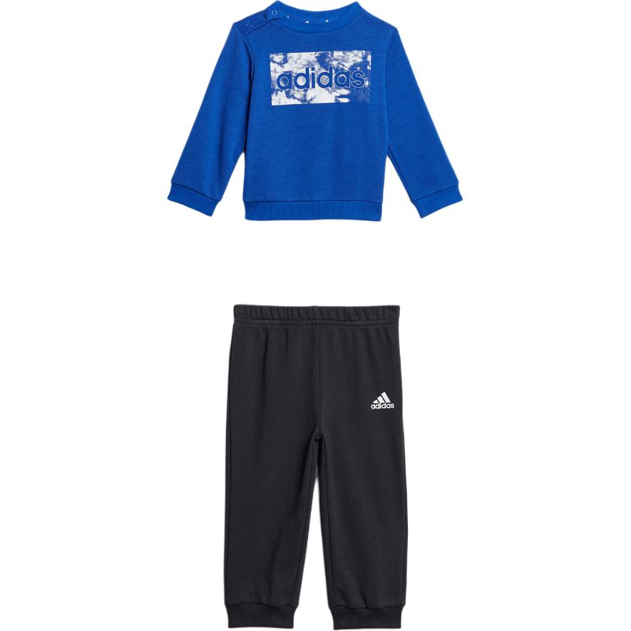 Повседневная спортивная одежда для младенцев и малышей Adidas, синий/черный — фото 3