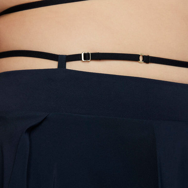 Короткие шорты из коллаборации с jacquemus la jupe Nike, синий — фото 3