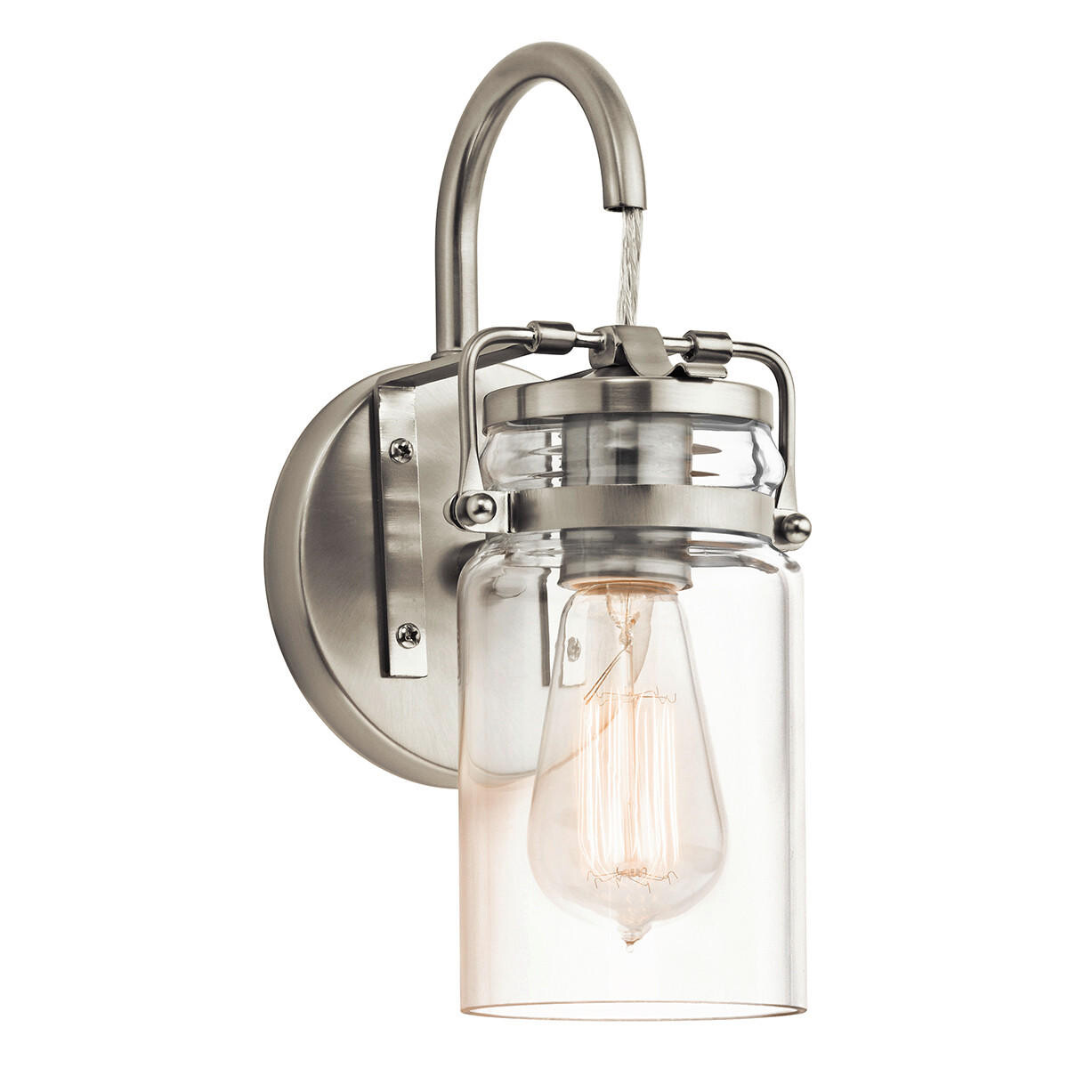 

Настенная лампа Elstead Lighting, 29,2x15,9x12,7 см, никельной