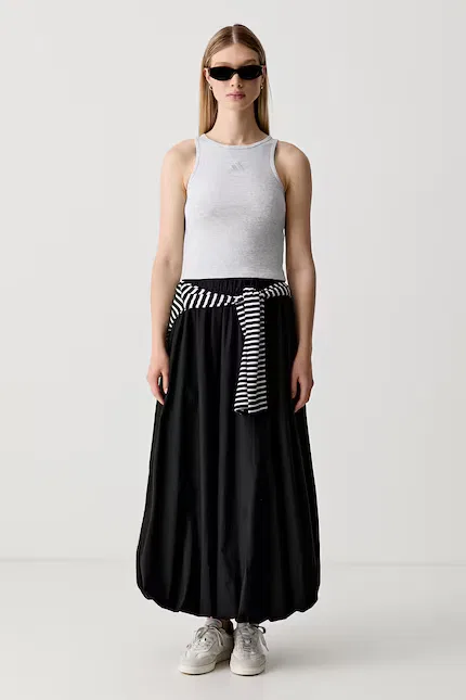 Топ tank top Adidas, серый — фото 2