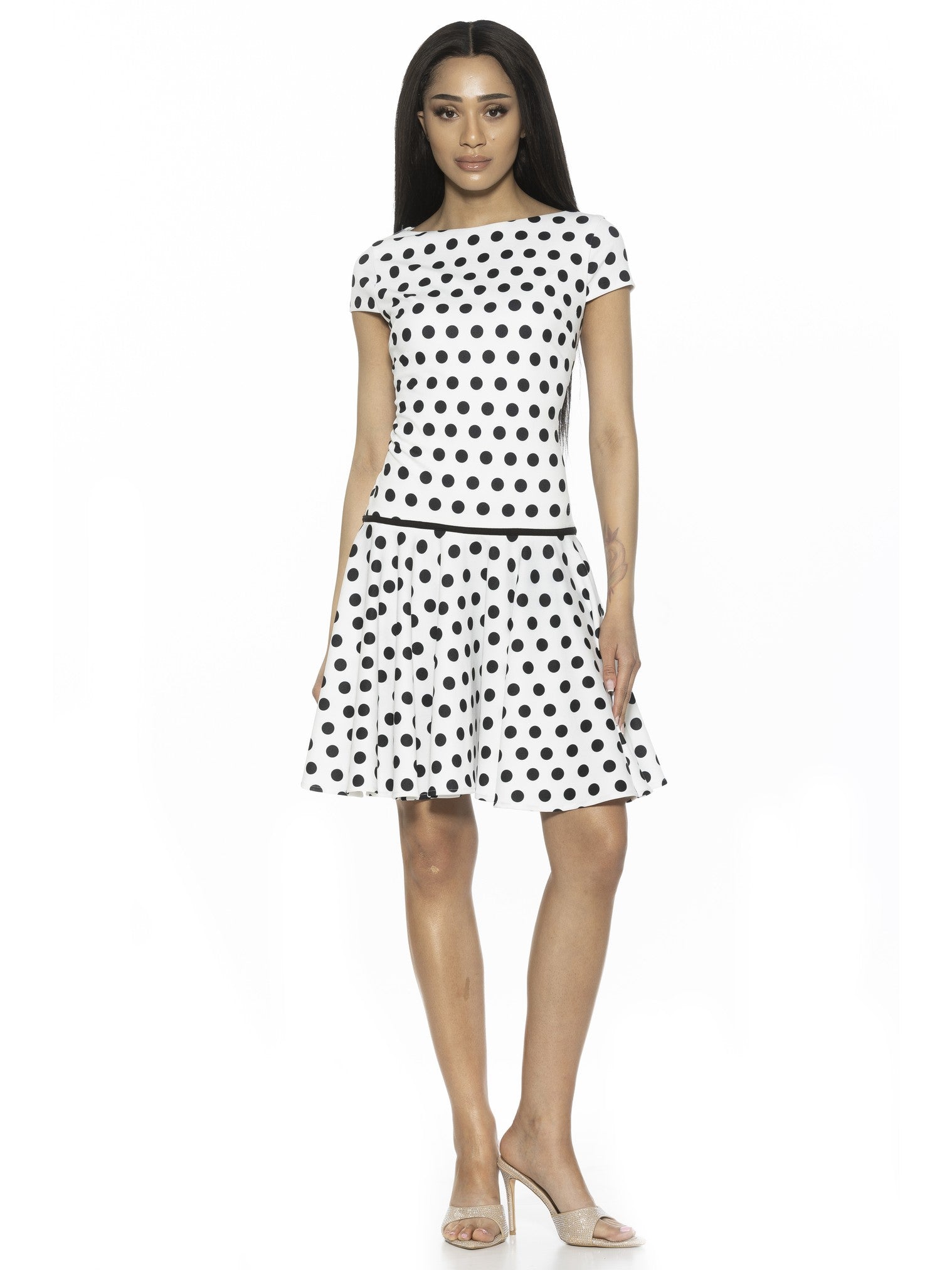 

Платье Аойфе ALEXIA ADMOR, цвет white polka
