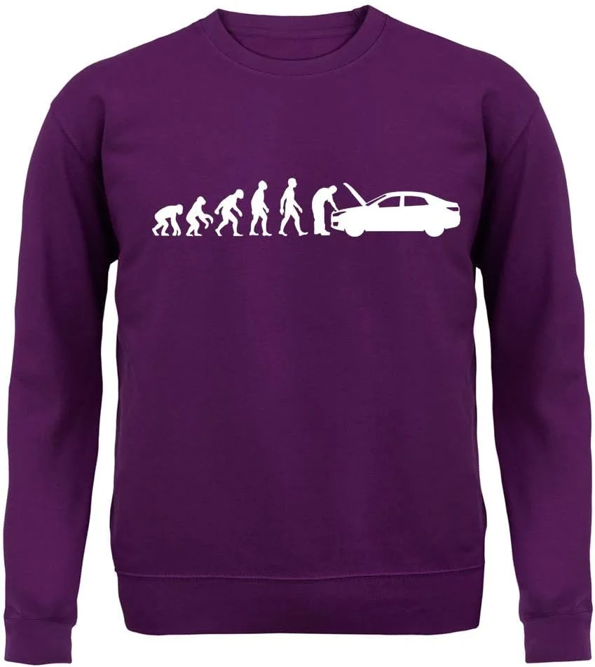 

Свитшот Unisex Dressdown Evolution of Man Car Mechanic