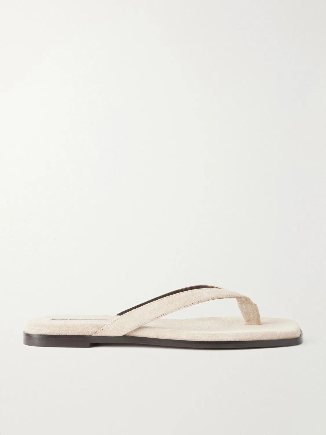 Замшевые сандалии-стринги Meta Emme Parsons, бежевый