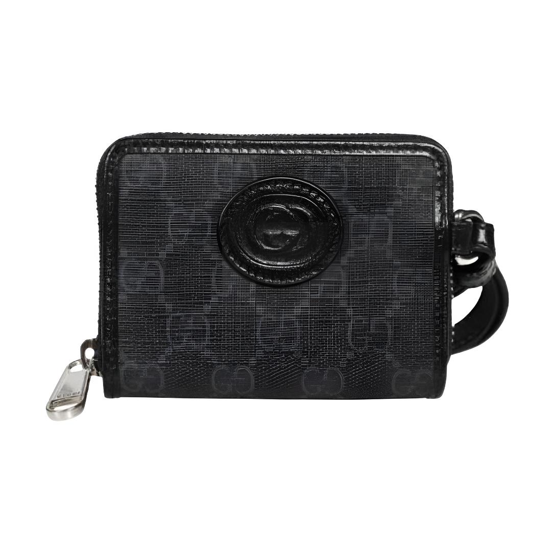 

GUCCI Кожаный кошелек для мужчин Black