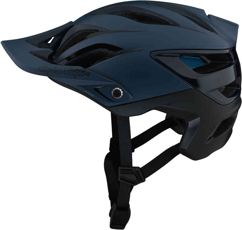 

Велосипедный шлем A3 Uno MIPS Troy Lee Designs, голубовато-черный