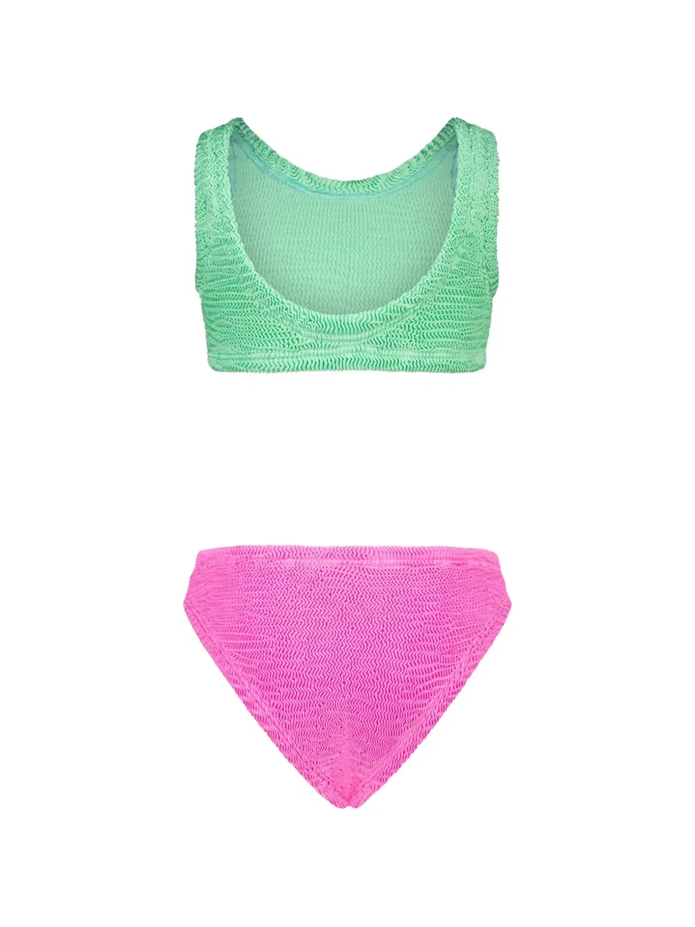 Двухцветное бикини Katy Paramidonna Kids, зеленый — фото 2
