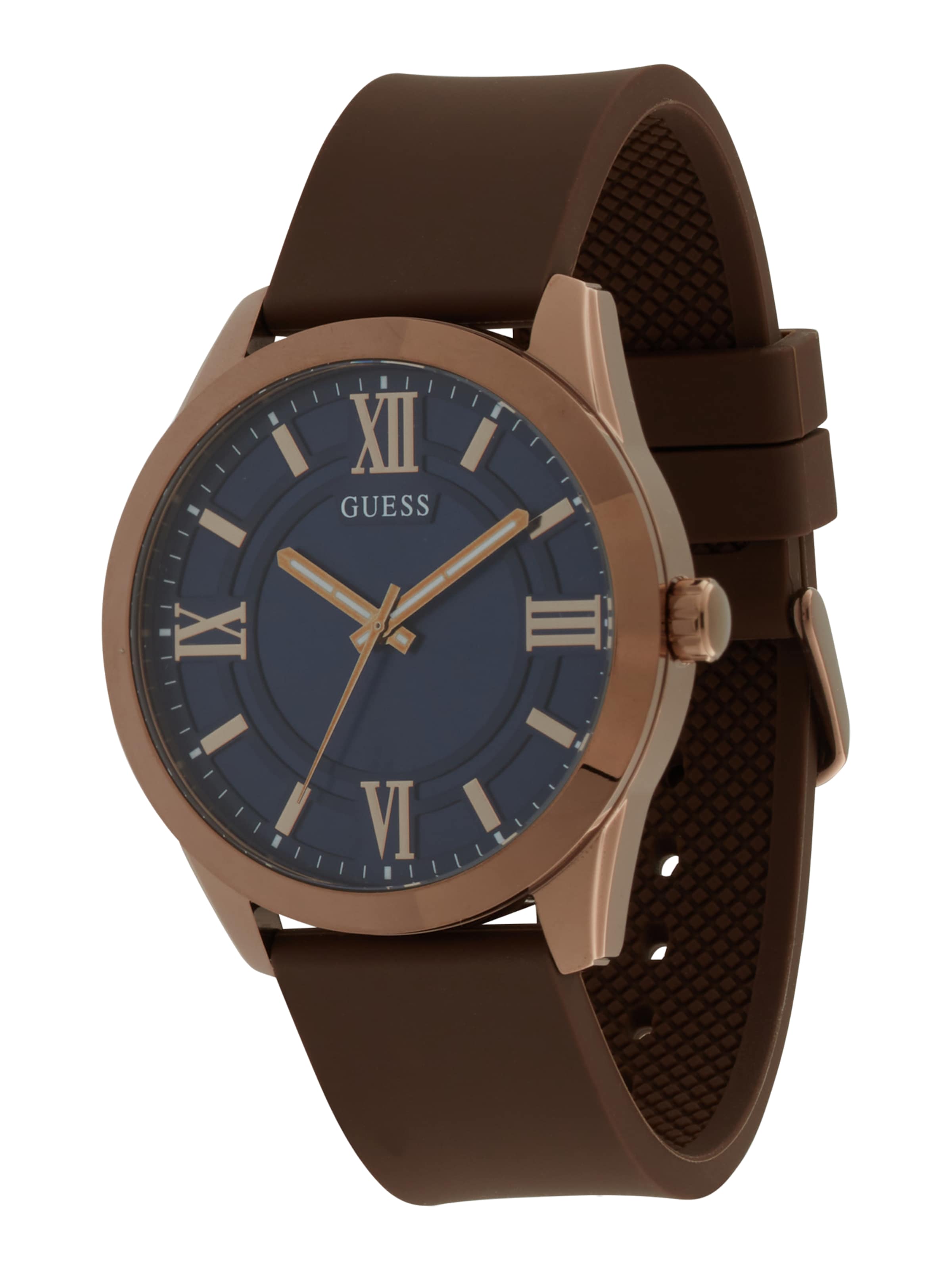 

GUESS Часы 'ELLIOT' аналоговые, темно-коричневые