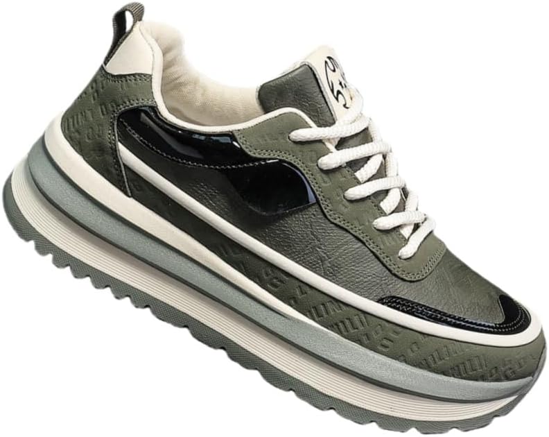 

Мужские повседневные водонепроницаемые кроссовки в ретро-стиле - мягкая подошва - спортивная обувь Fmshi, зеленый