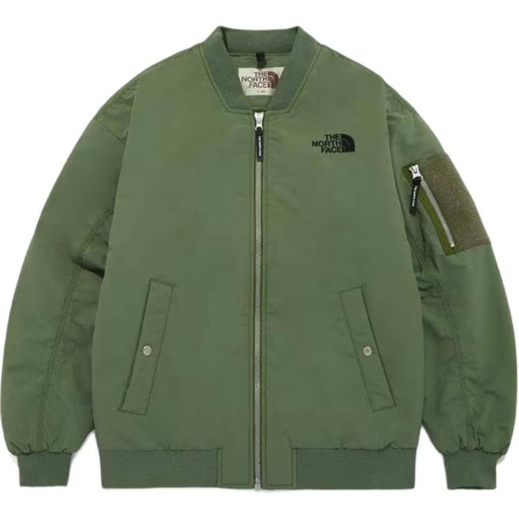 

THE NORTH FACE Пуховик-бомбер унисекс оливковый, Olive Green