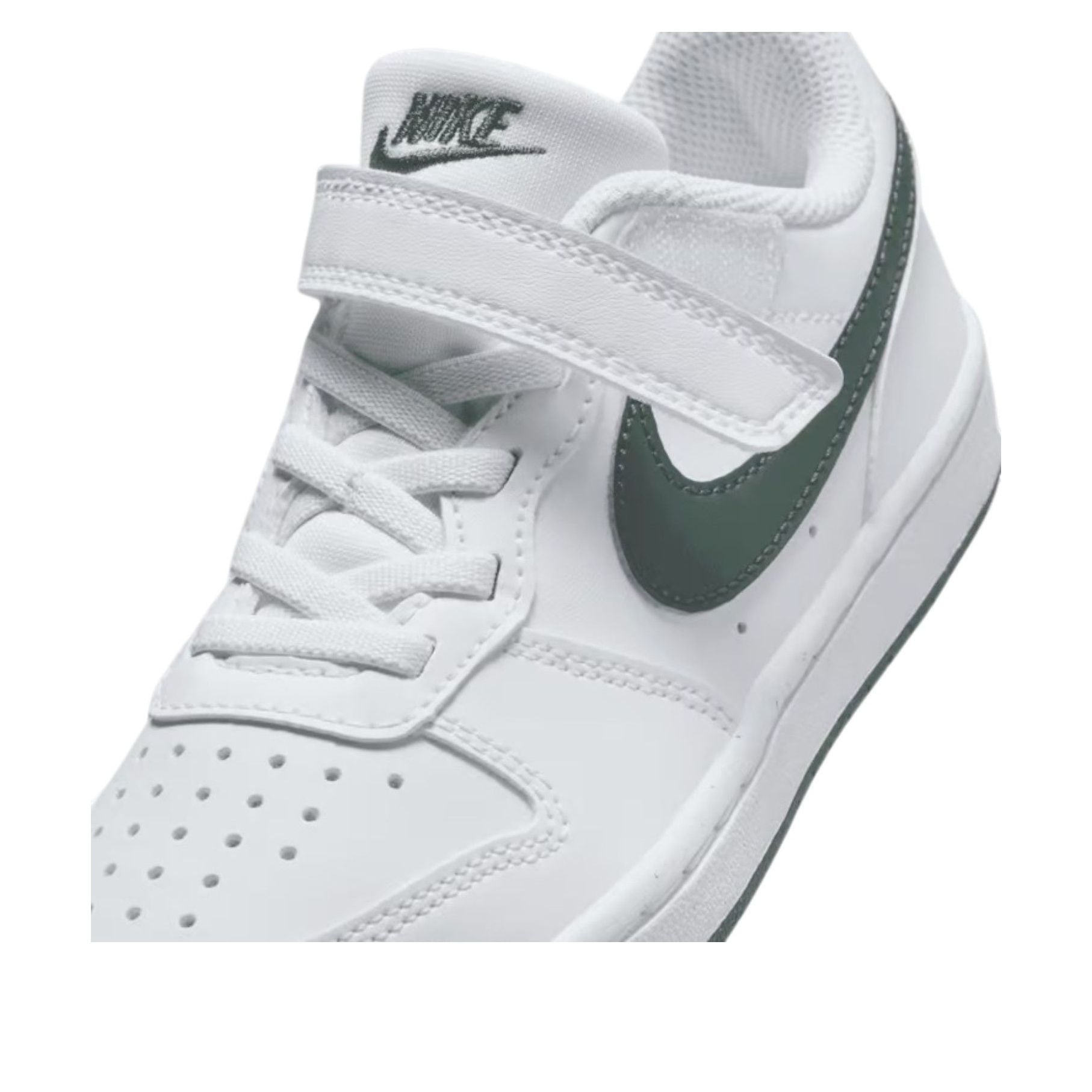 (PS) Кроссовки Nike Court Borough Low Recraft 'White Vintage Green' — фото 4