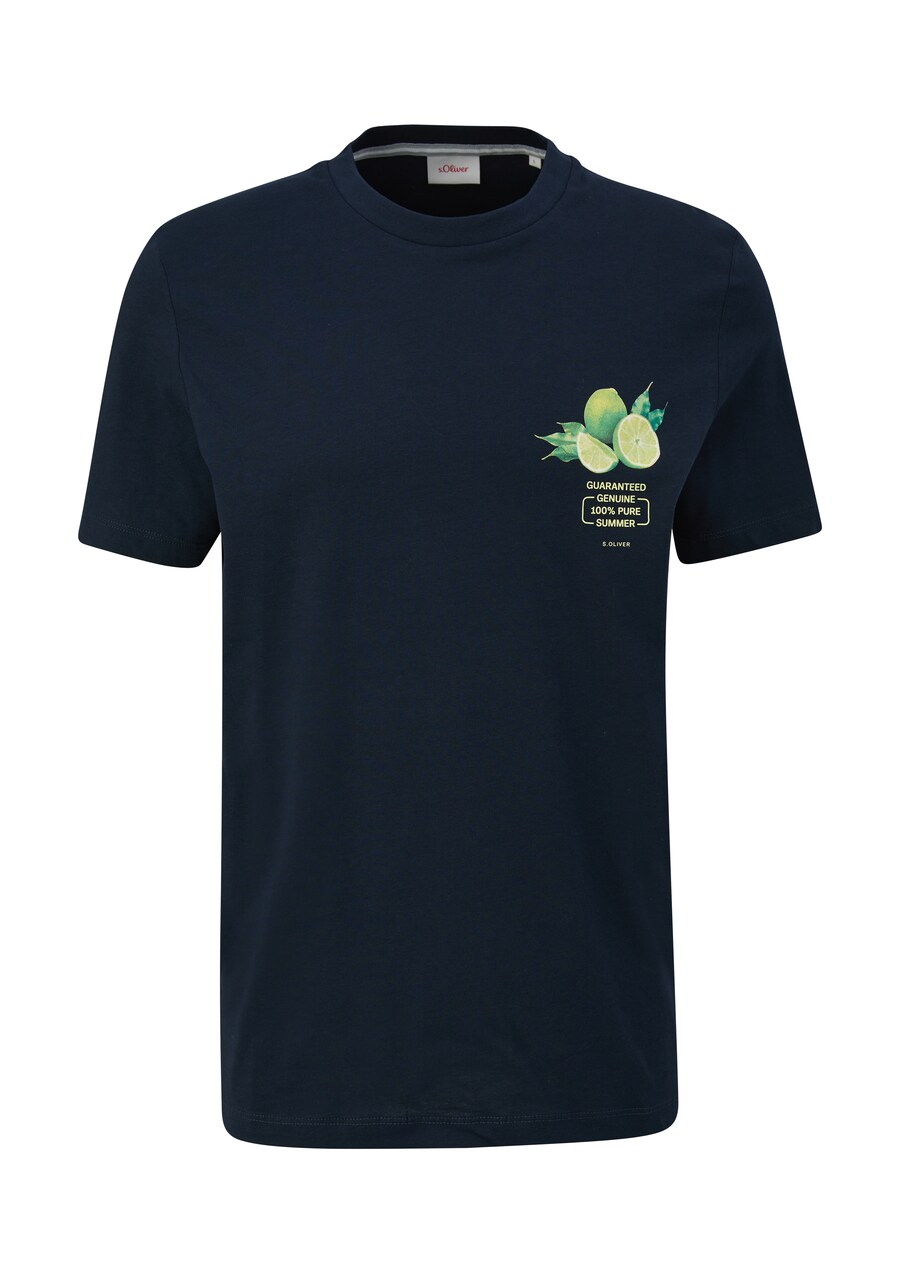 

Классическая футболка s.Oliver Shirt, темно-синий