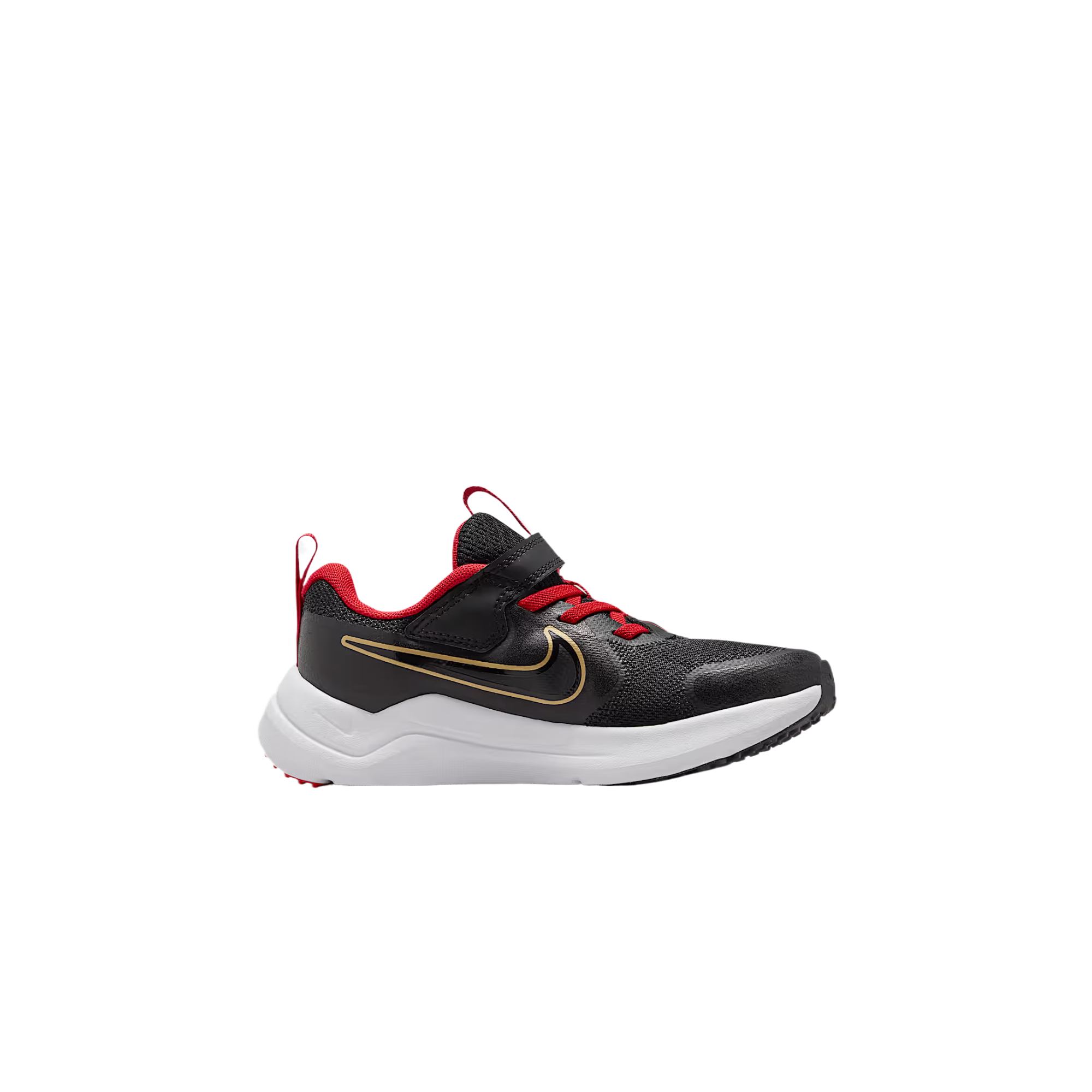 Rebound Support Low top Беговые кроссовки Kids' Nike, черный/белый/university красный/черный — фото 3