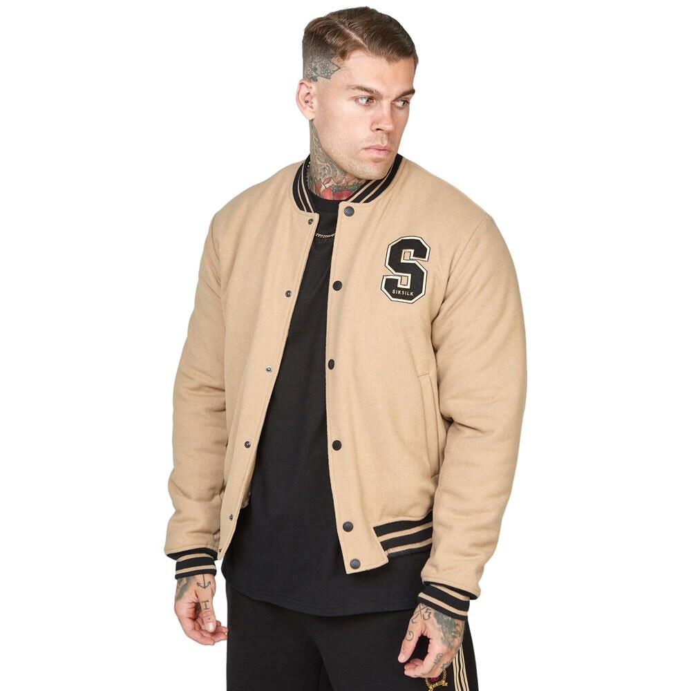 

Куртка Siksilk Anniversary Varsity, бежевый