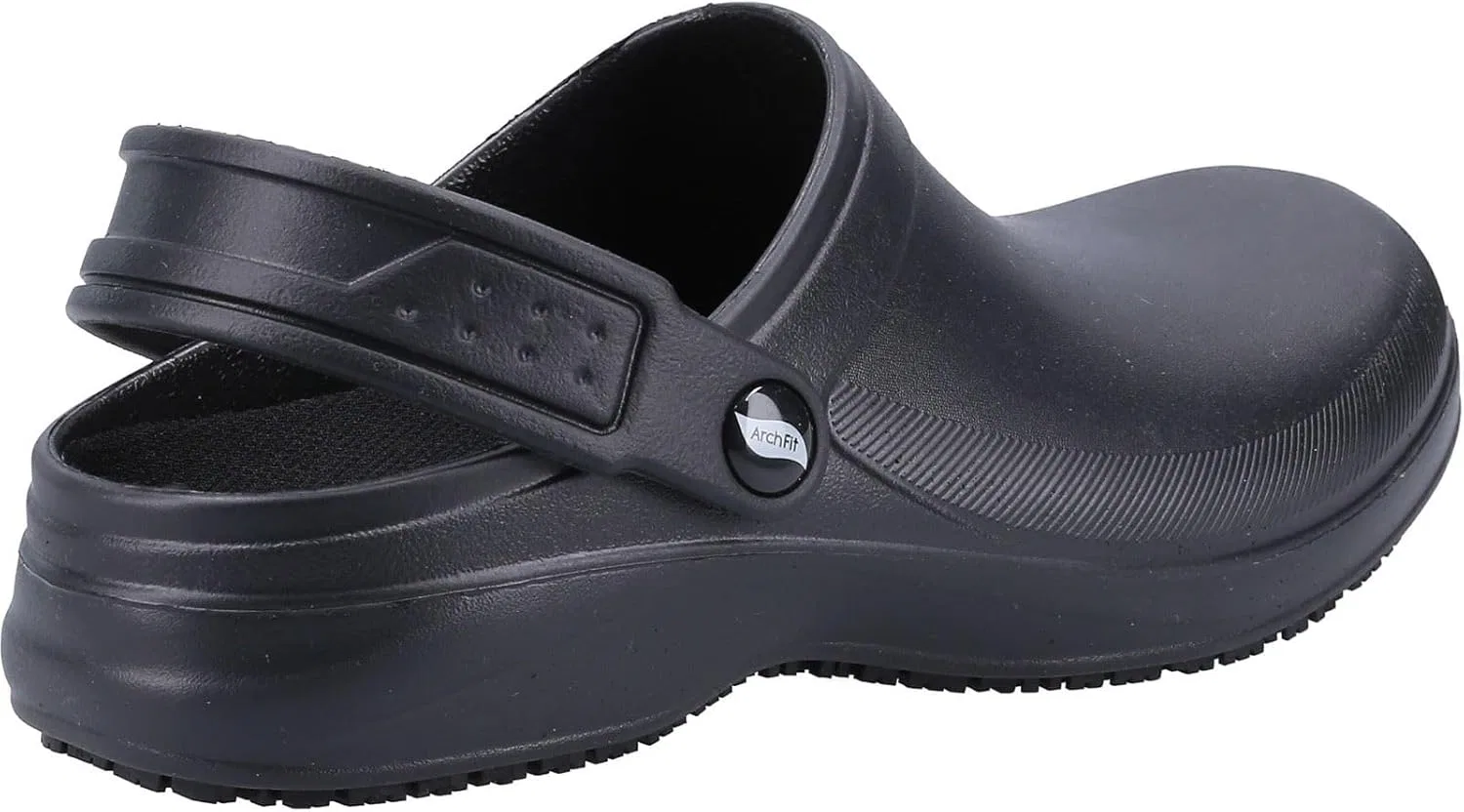 Мужские деревянные туфли Skechers Riverbound SRC, Black Injection Eva — фото 4