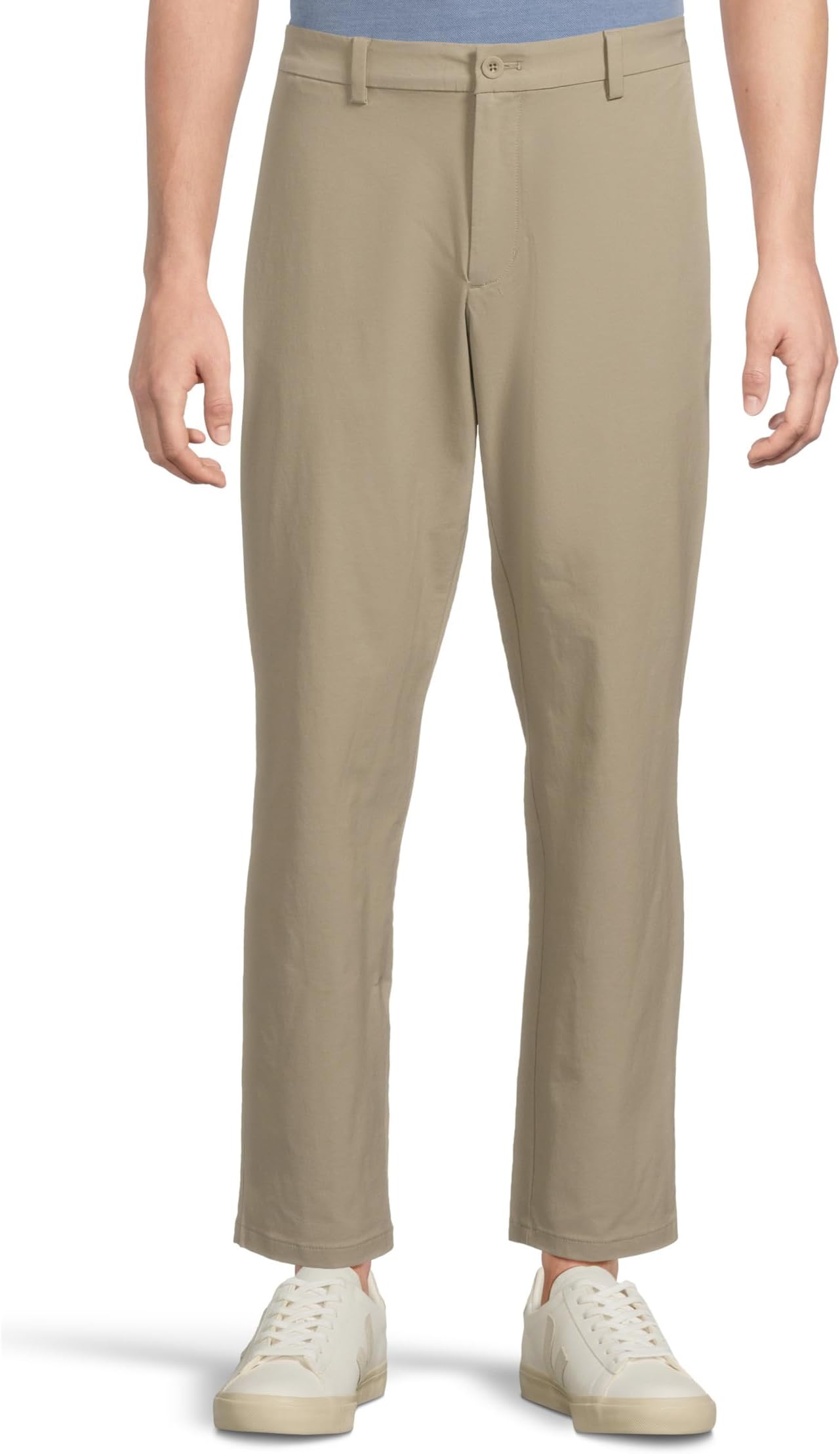

Брюки Vineyard Vines Straight Fit On-the-go Pants, хаки