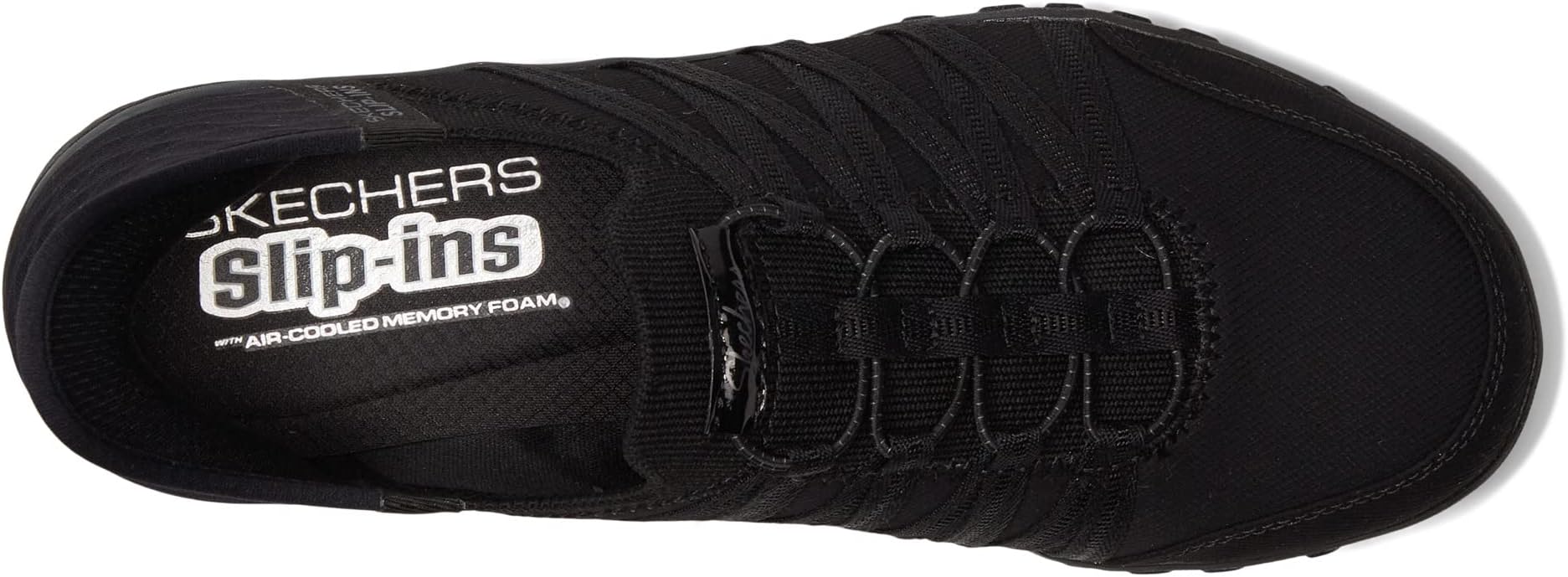 Кроссовки SKECHERS Breathe Easy - Roll With Me Hands Free Slip-Ins, черный — фото 2