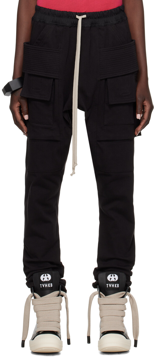 

Rick Owens SSENSE Эксклюзивные черные брюки KEMBRA PFAHLER Edition Creatch, Черный, Rick Owens SSENSE Эксклюзивные черные брюки KEMBRA PFAHLER Edition Creatch