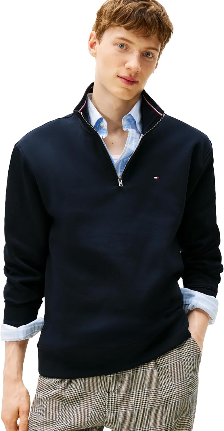 

Толстовка Tommy Hilfiger Bill с застежкой-молнией 1/4, Hilfiger Navy