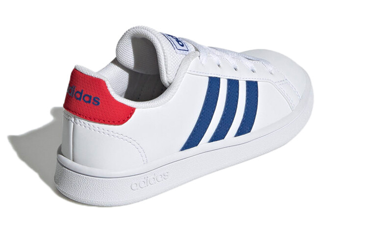 Кроссовки Adidas Grand Court Big Kid 'White Royal Blue' — фото 4