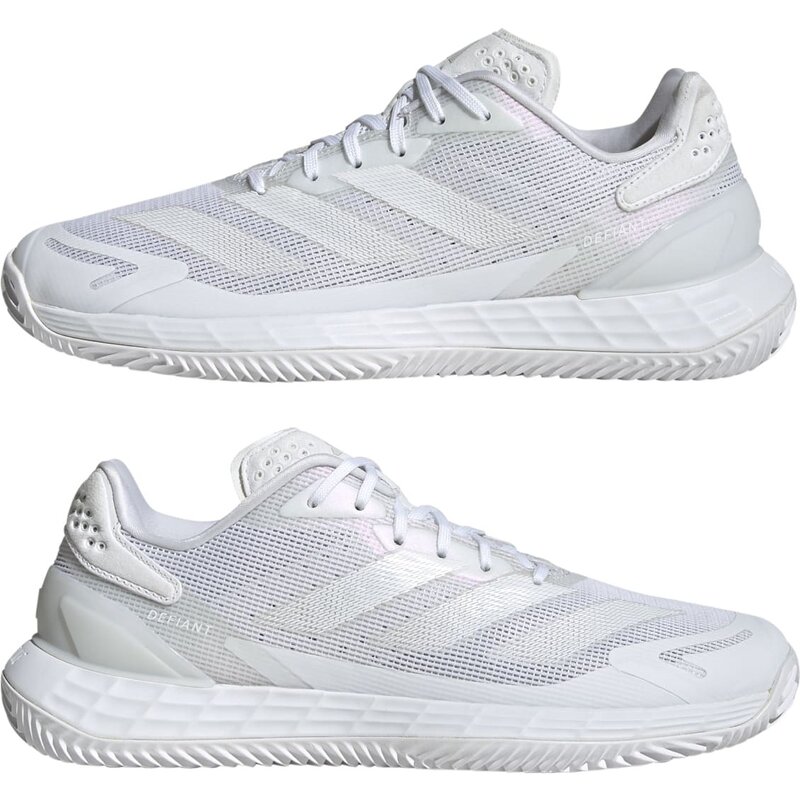 Теннисные туфли для зала Defiant Speed 2 для грунта Adidas, мультиколор — фото 4