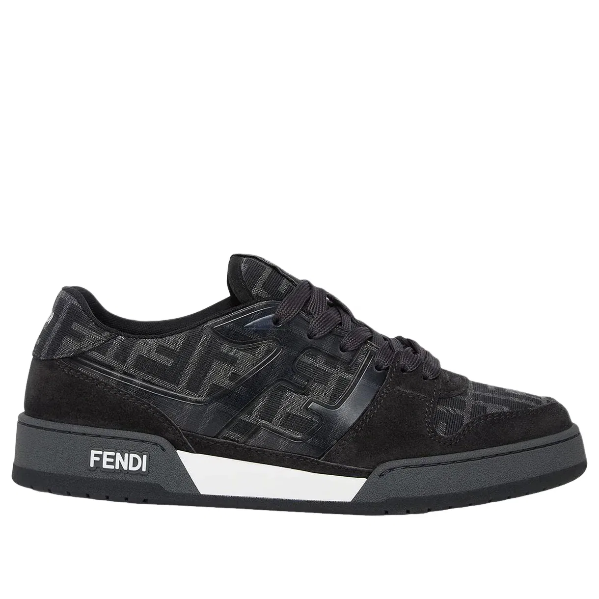Кроссовки Fendi FW25 Match Trainers 'Black' 7E1688AQ6IF1R71, черный — фото 2