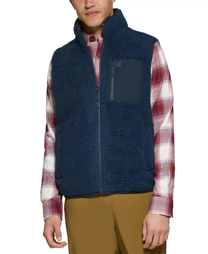 

Мужской жилет Coastal Fleece Full-Mole BASS OUTDOOR, синий