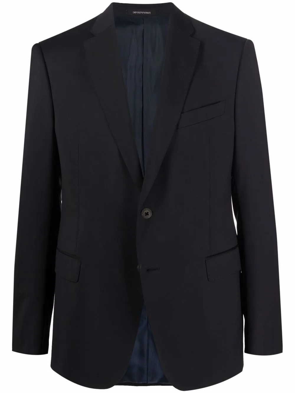 

Однобортный пиджак EMPORIO ARMANI, черный