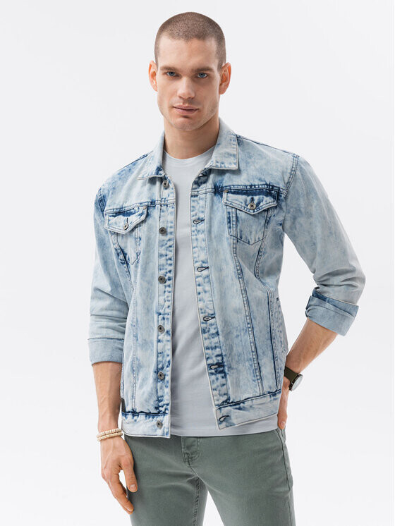 

Джинсовая куртка regular fit Ombre, синий