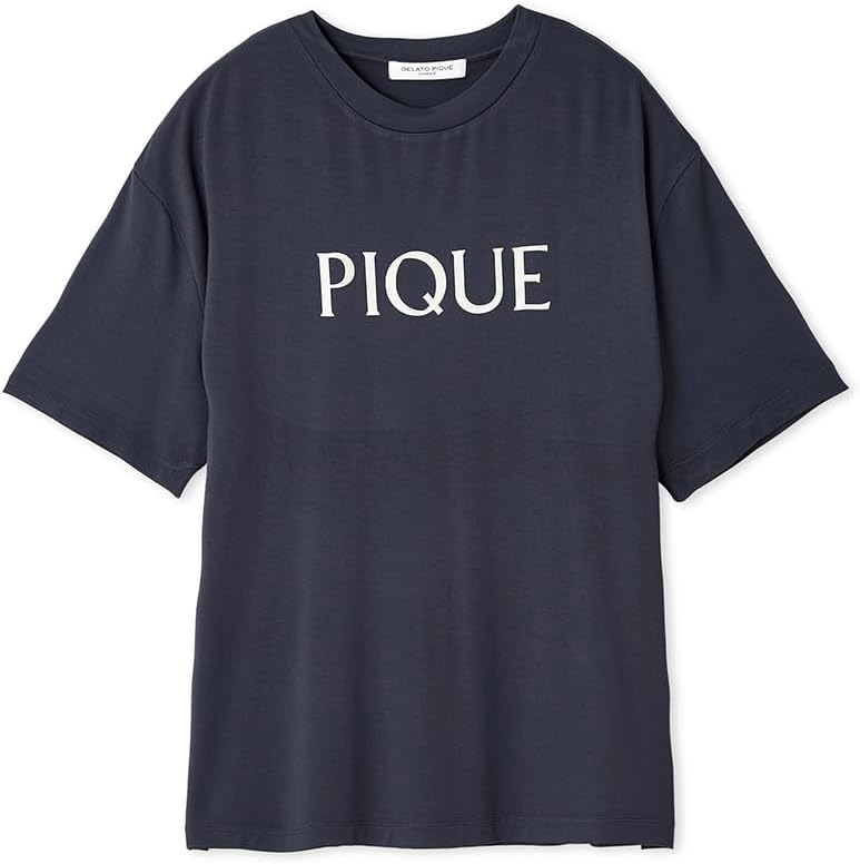 

Мужская футболка Gelato Pique PMCT254220 HOMME из цветного вискозного волокна с логотипом, темно-синий