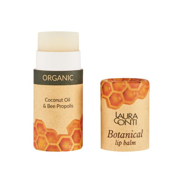 Органический разглаживающий бальзам для губ с прополисом, 1 шт. Laura Conti Ecosoft botanical — фото 2