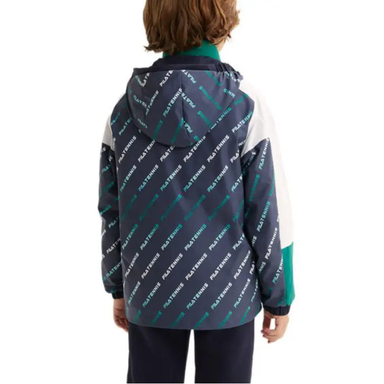 FILA Kids Пуховик/пуховик, цвет Set of 2 (green coat + green vest) — фото 4
