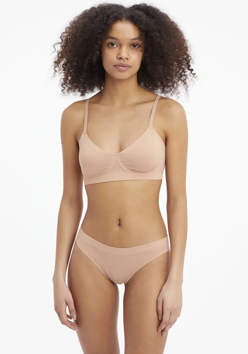 

Футболки Calvin Klein Underwear "THONG", в модном базовом стиле, бежевый