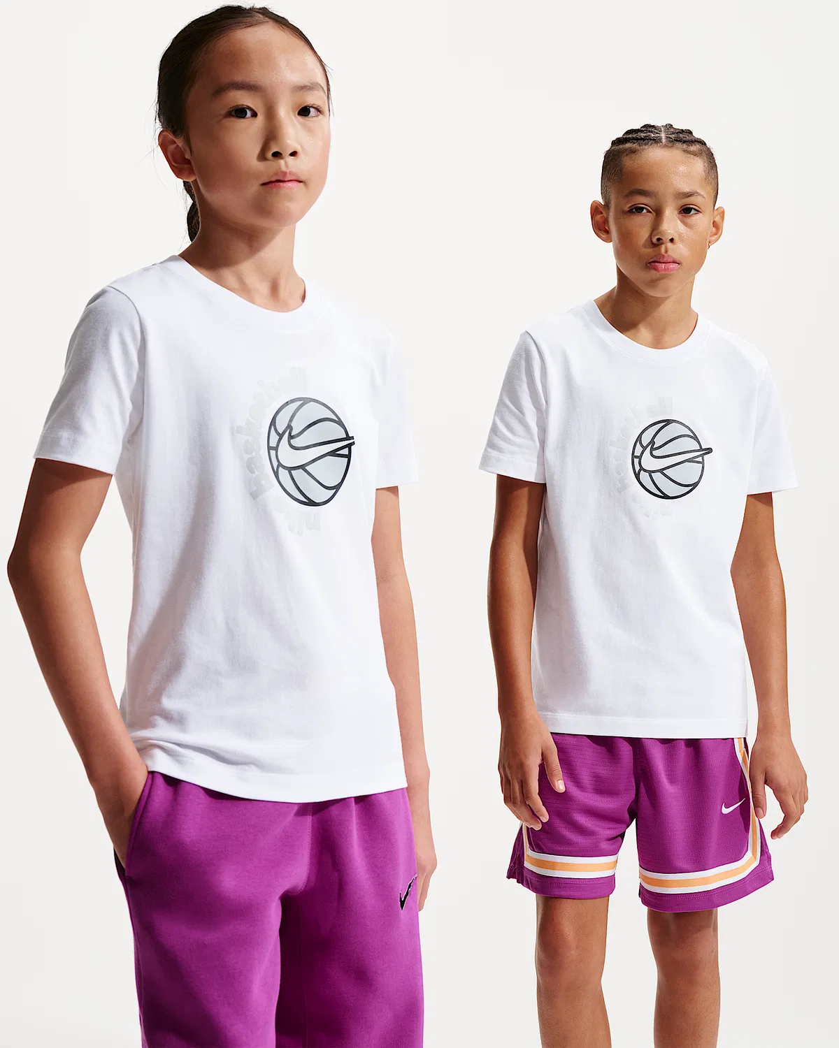 Детская футболка Nike Basketball, White